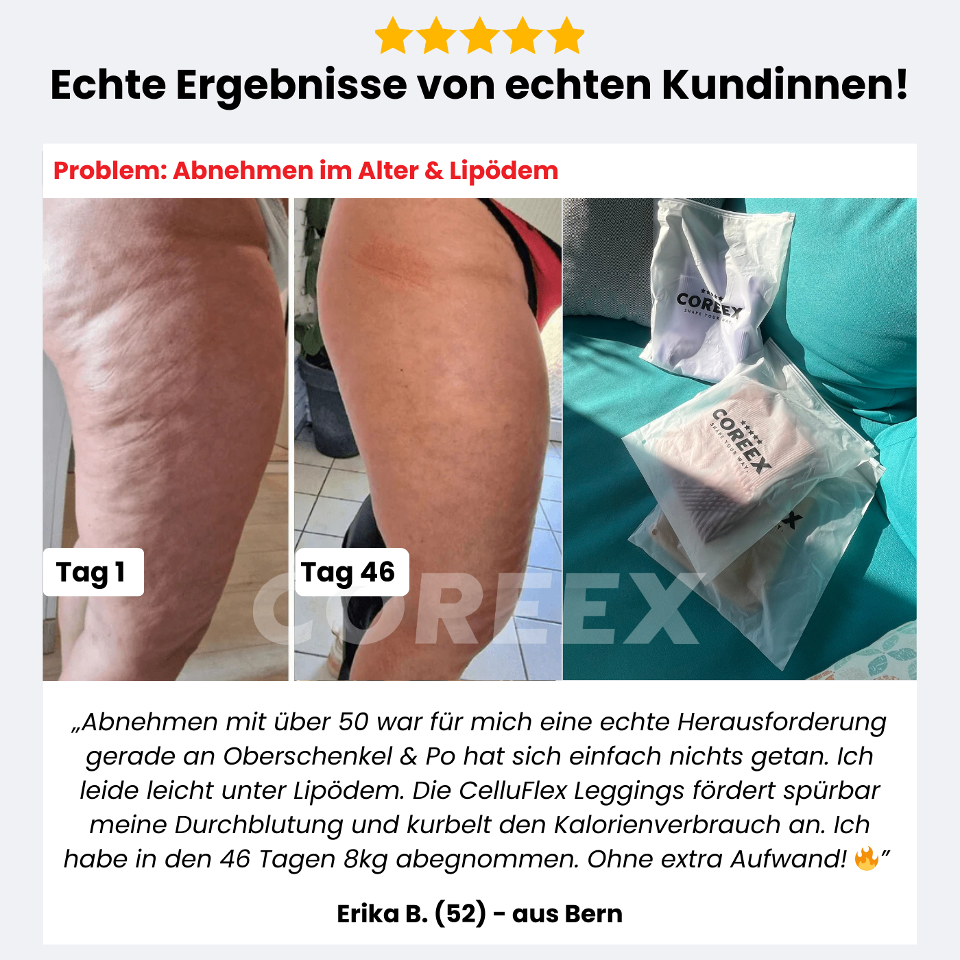 COREEX CelluFlex™ Angebot: 1+1 GRATIS