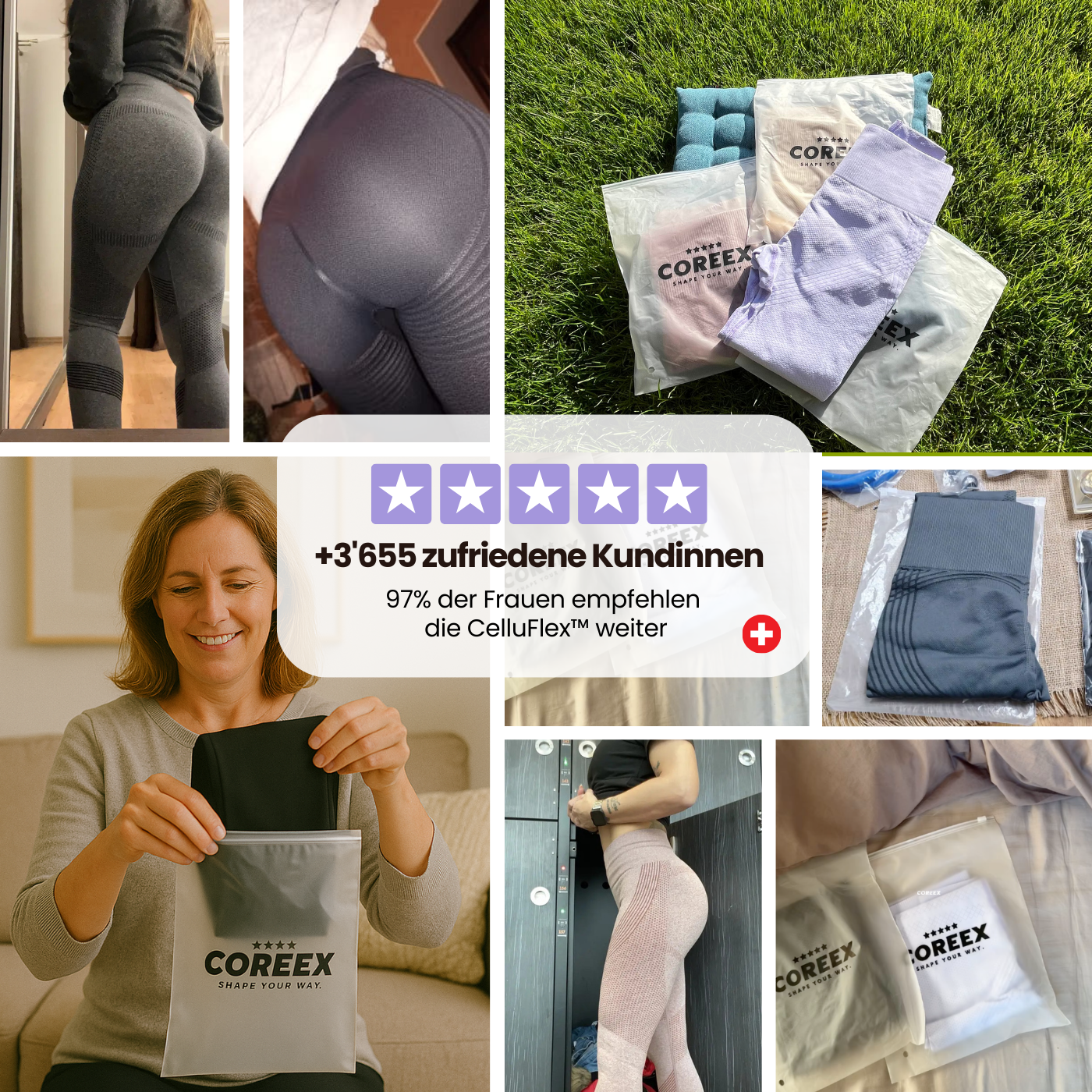 COREEX CelluFlex™ Angebot: 1+1 GRATIS
