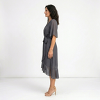 Monique - Robe midi fluide légère