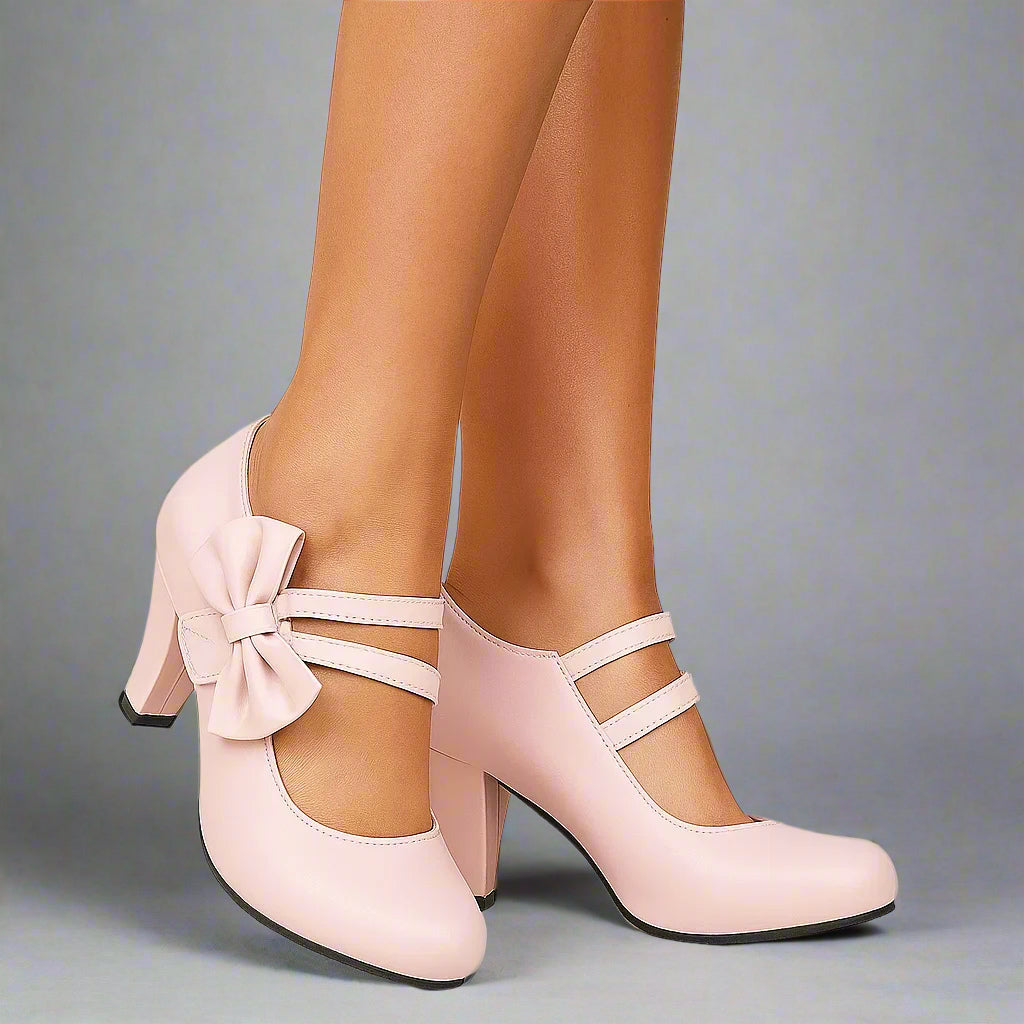 Hanna | Mary-Jane-Pumps mit Schleife