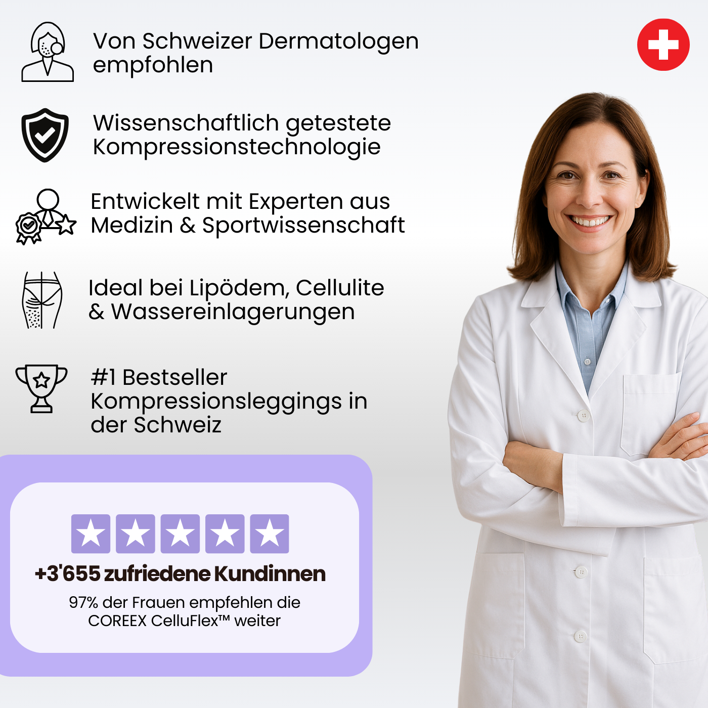 COREEX CelluFlex™ Angebot: 1+1 GRATIS