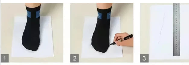 So messen Sie Ihre Schuhgröße