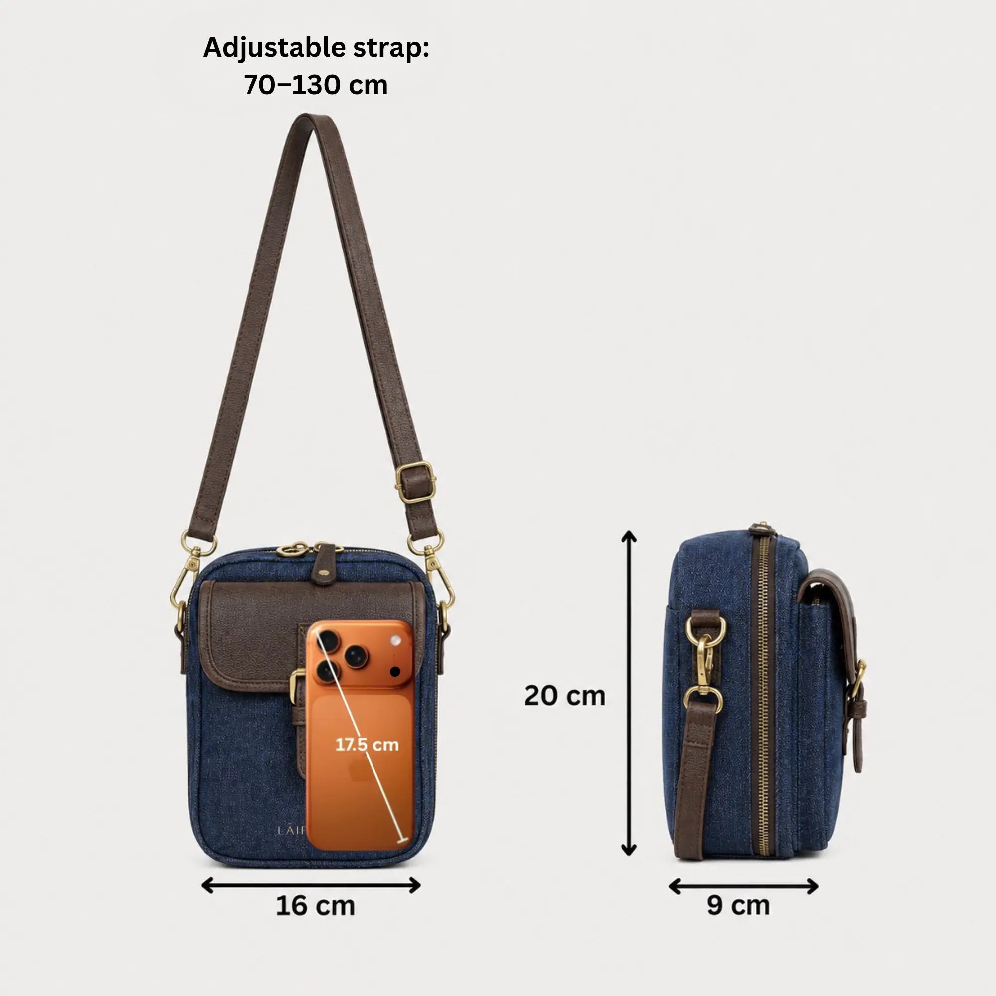 Laipan - The Roomiest Crossbody bag