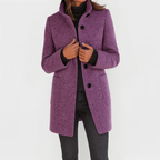 Beatrice™ | Classic Everyday Button Coat - Lene & Roth