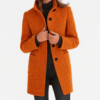 Beatrice™ | Classic Everyday Button Coat - Lene & Roth