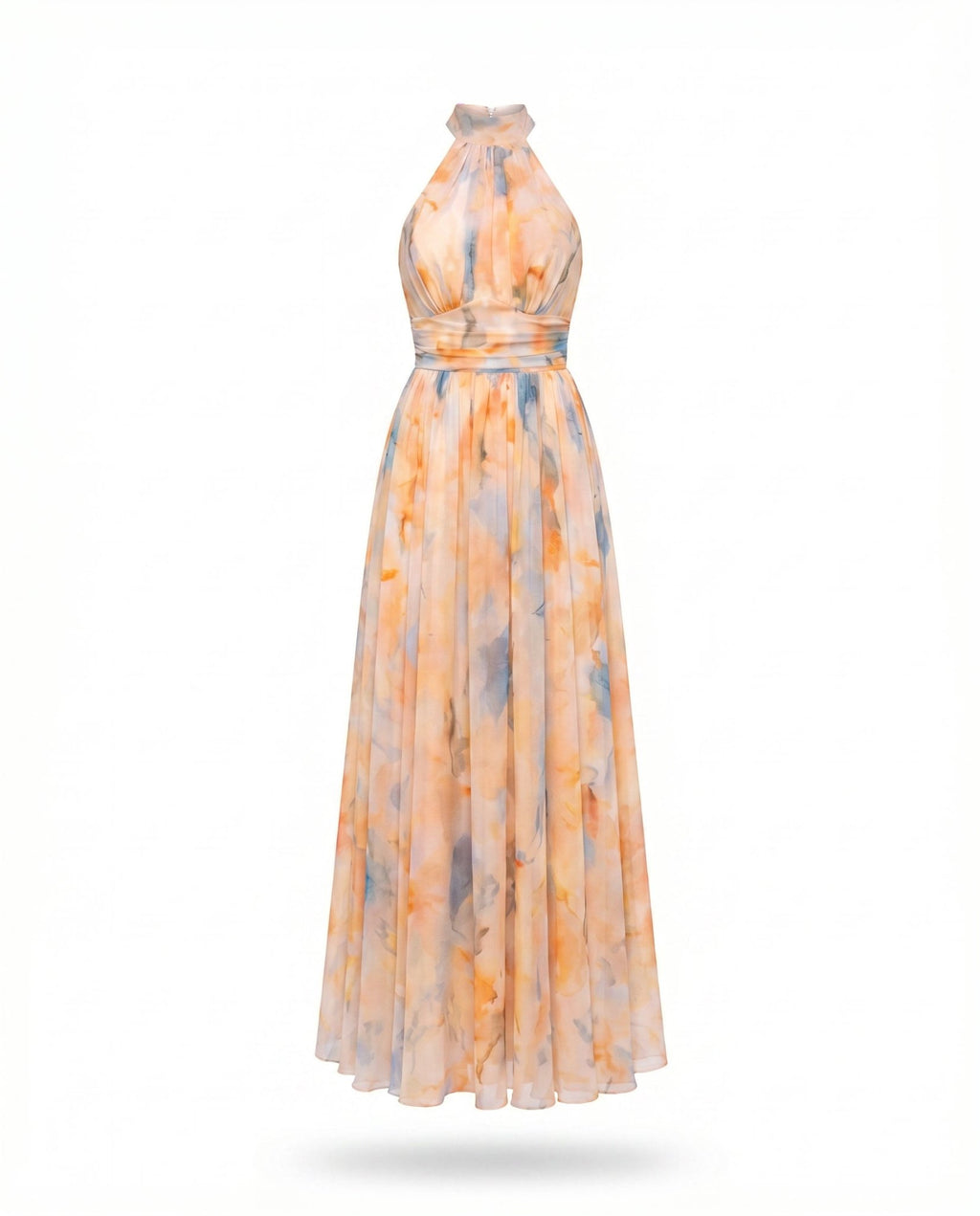 DELPHINE | Elegantes Neckholder-Maxi - Lene & Roth