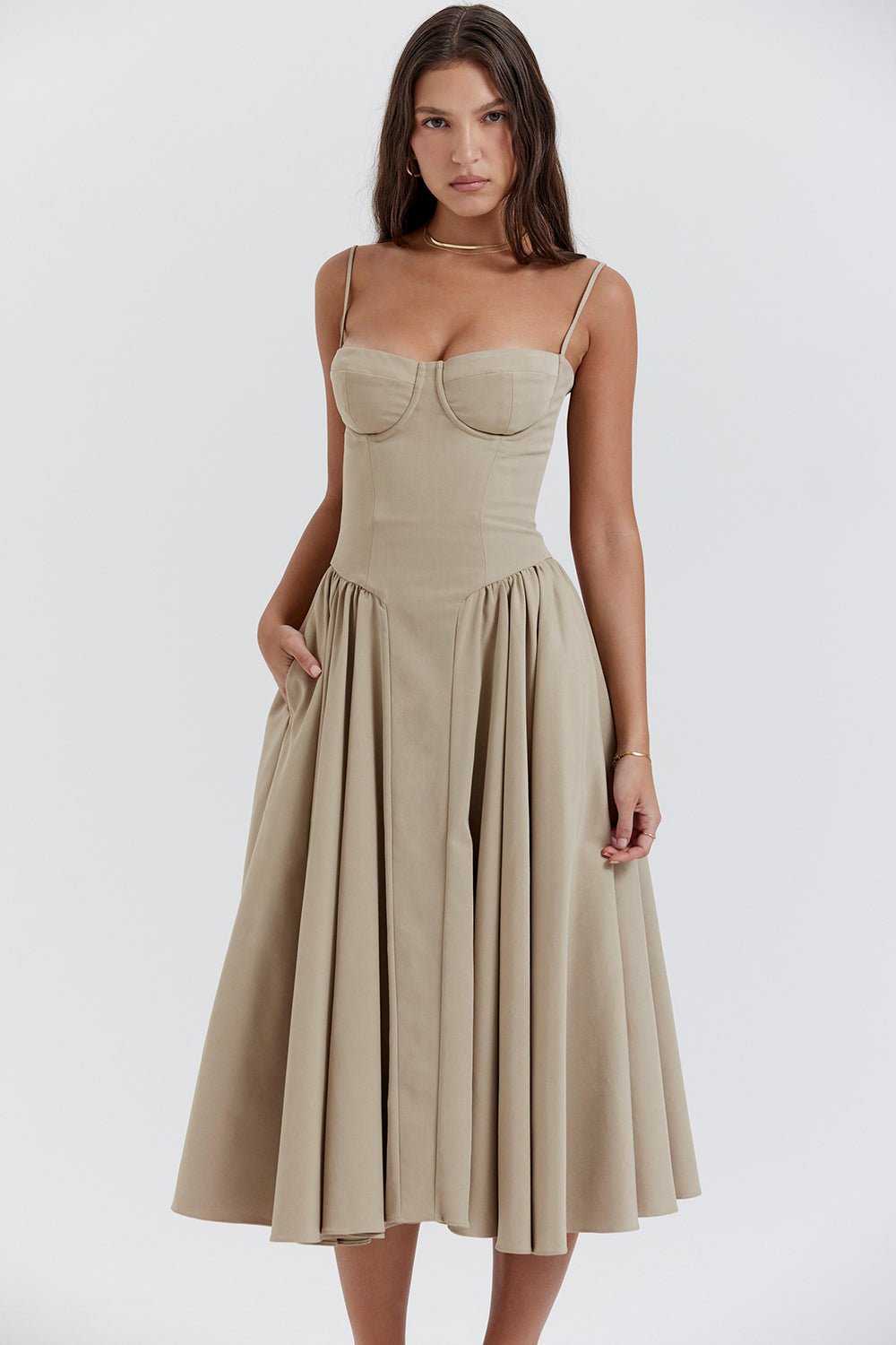 DOMINIQUE | Figurbetontes Korsettkleid - Lene & Roth