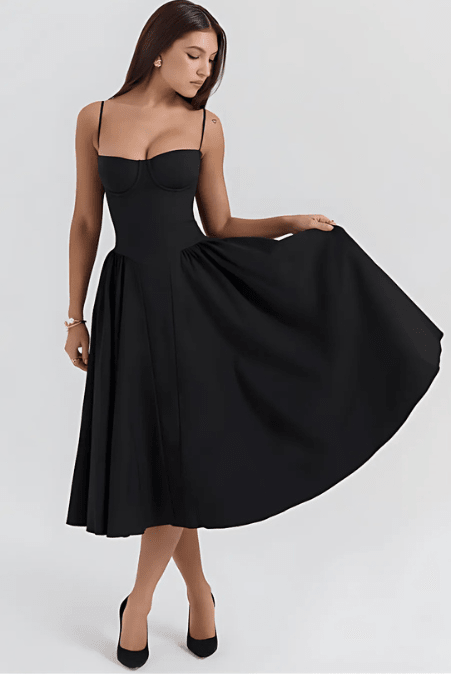 DOMINIQUE | Figurbetontes Korsettkleid - Lene & Roth