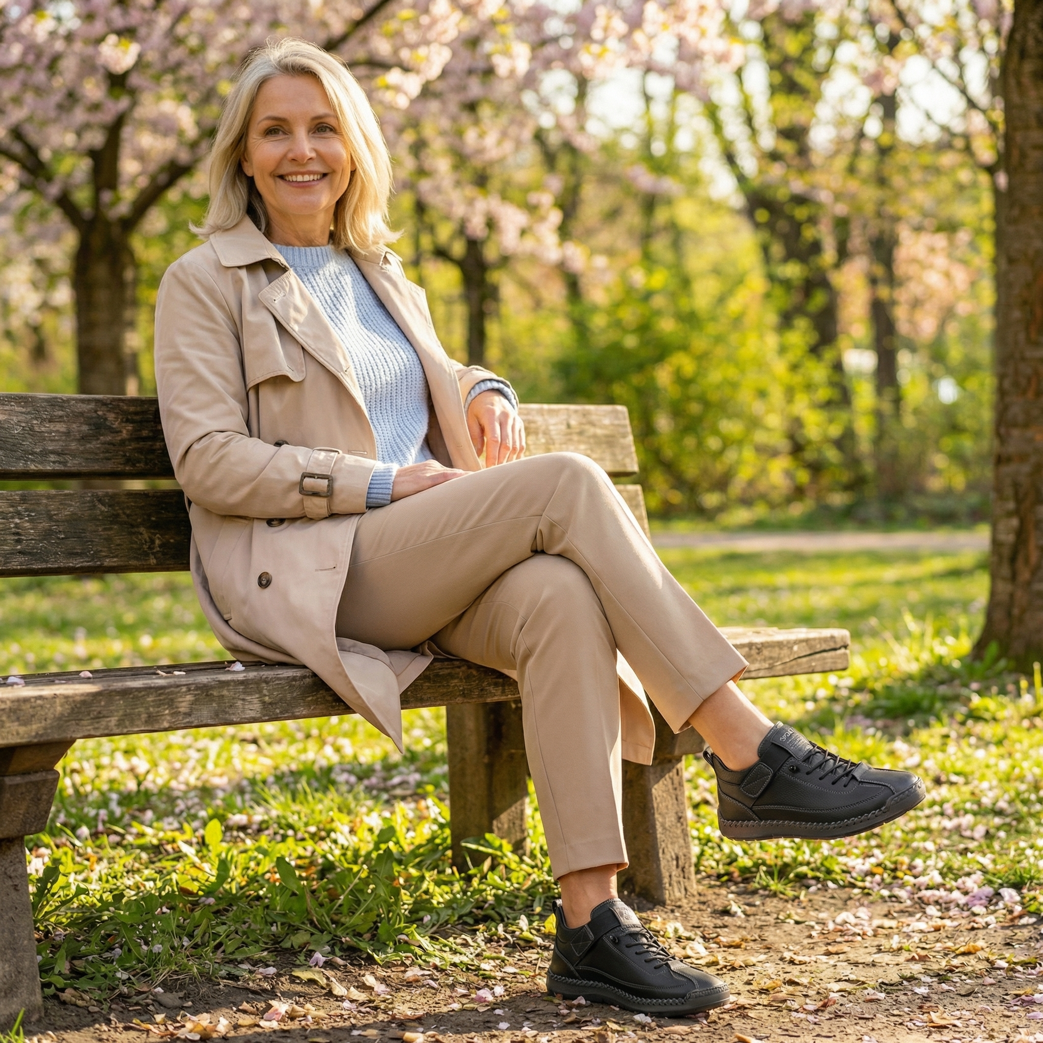 Doris – Komfortable & Schmerzfreie Orthopädische Sneakers - Lene & Roth