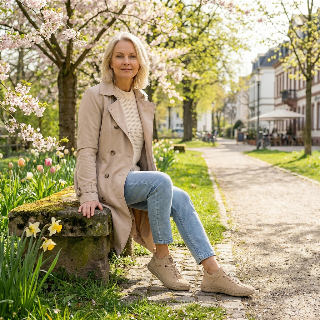 Doris – Komfortable & Schmerzfreie Orthopädische Sneakers - Lene & Roth