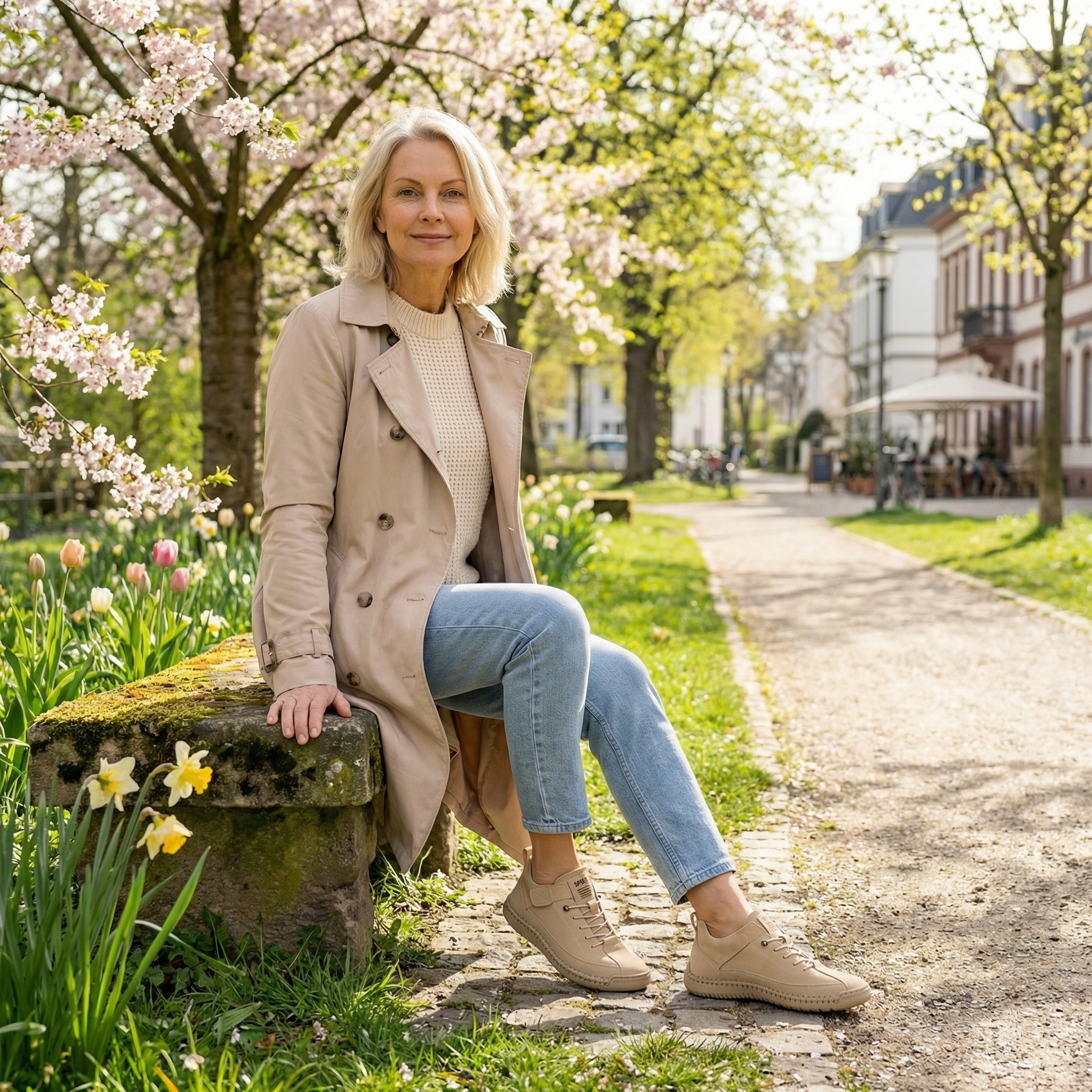 Doris – Komfortable & Schmerzfreie Orthopädische Sneakers - Lene & Roth