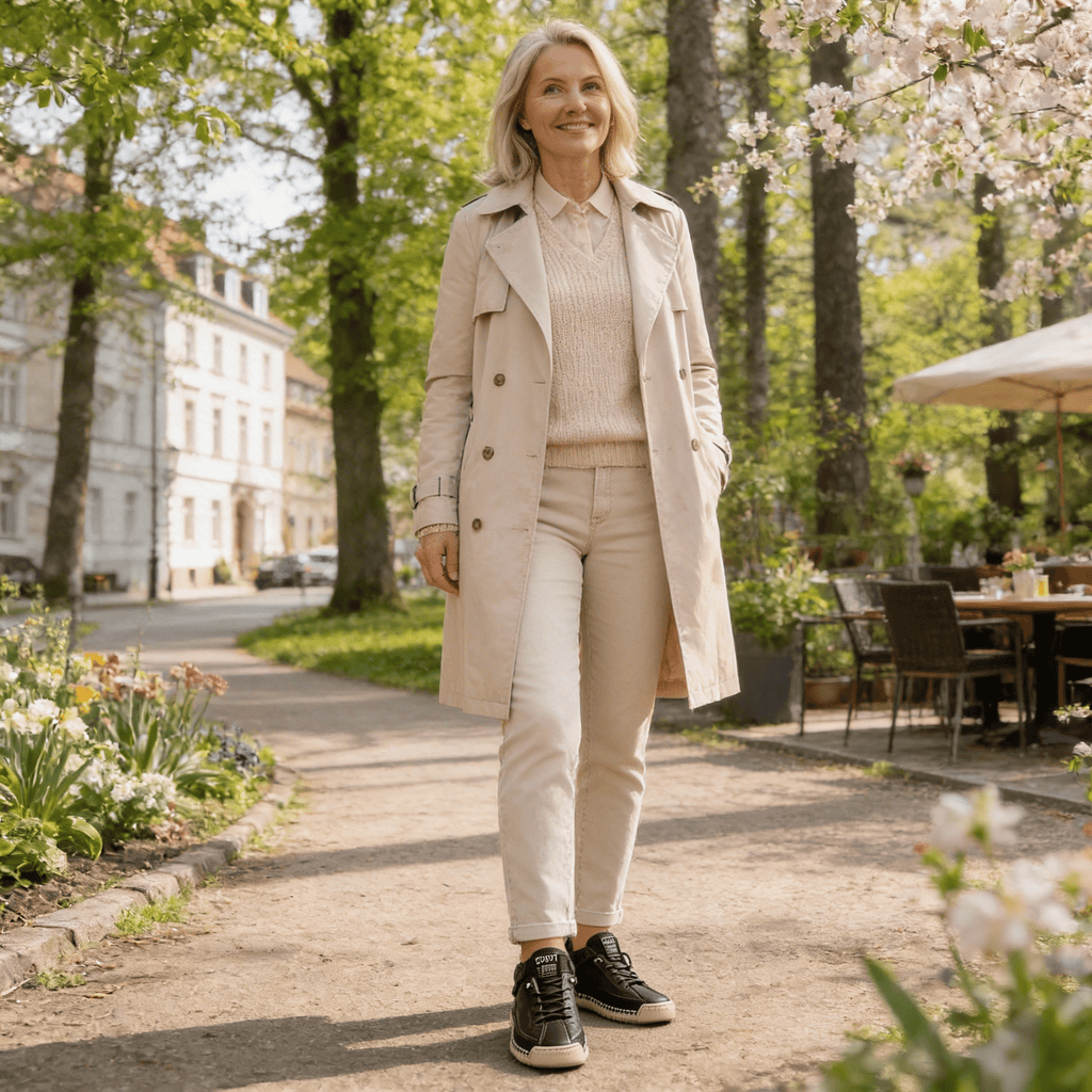 Doris – Komfortable & Schmerzfreie Orthopädische Sneakers - Lene & Roth