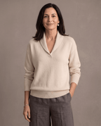 Elise | Bequemer Pullover mit V-Ausschnitt - Lene & Roth