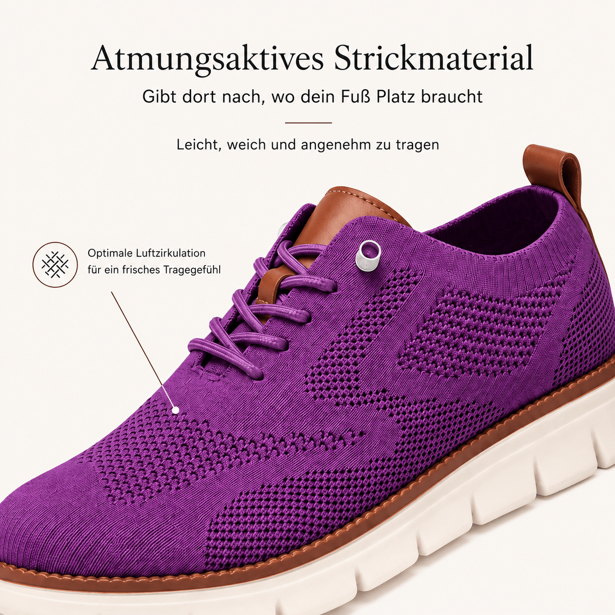 FEDERSCHRITT – Damen Komfortschuhe - Lene & Roth