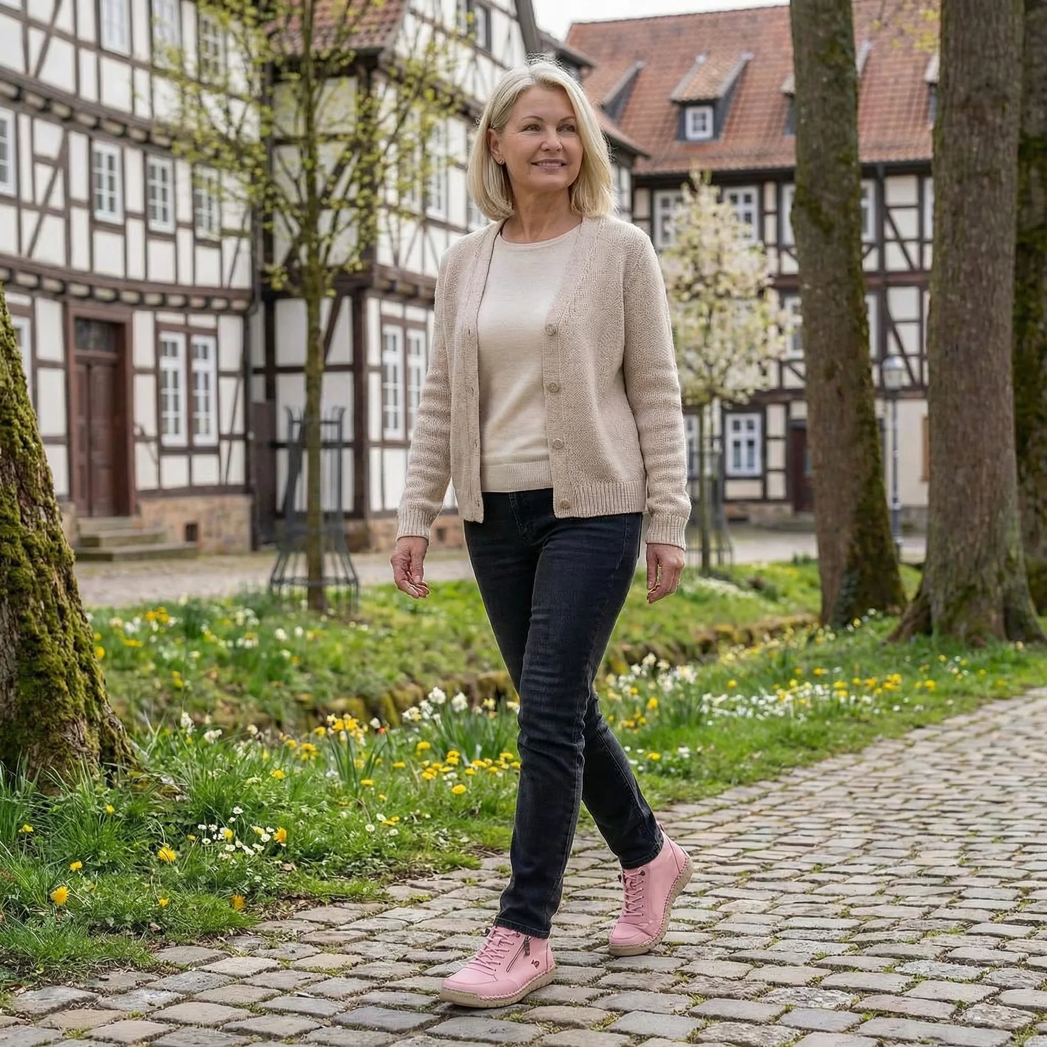 IRIS - Komfortable orthopädische Sneaker mit Reißverschluss - Lene & Roth