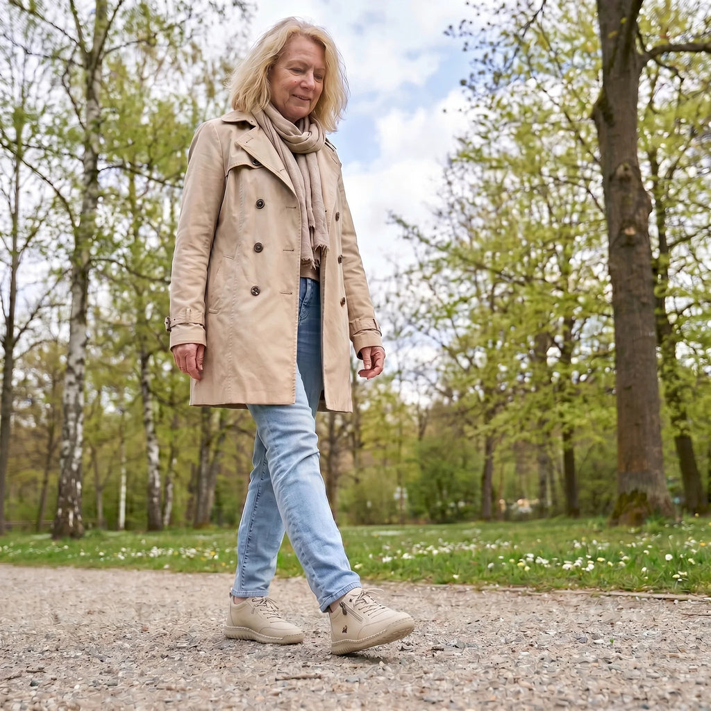 IRIS - Komfortable orthopädische Sneaker mit Reißverschluss - Lene & Roth