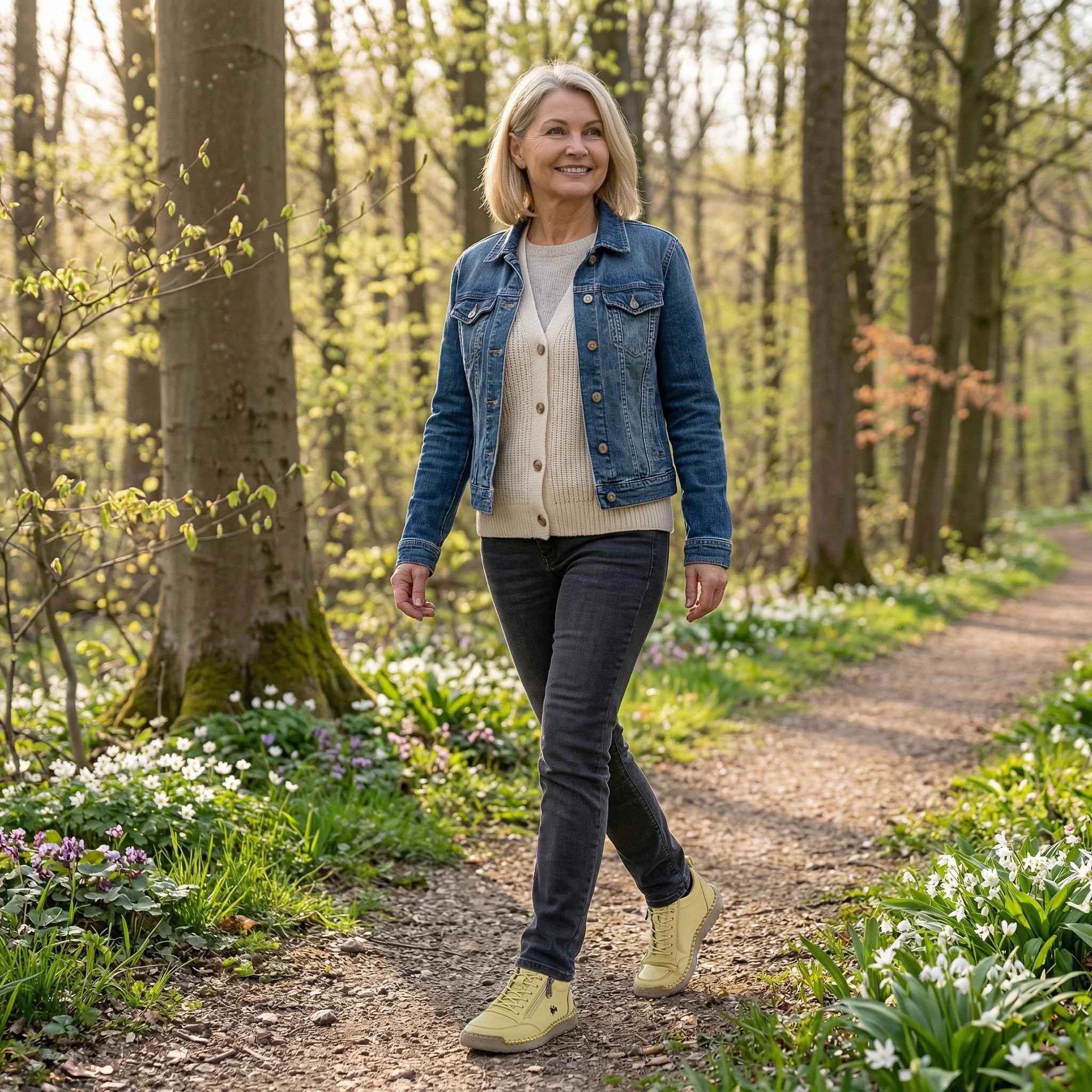 IRIS - Komfortable orthopädische Sneaker mit Reißverschluss - Lene & Roth