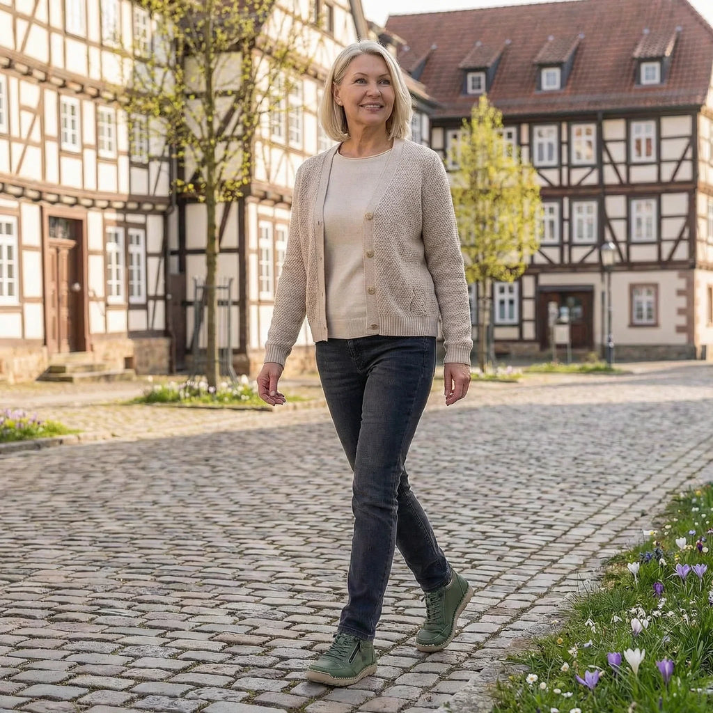 IRIS - Komfortable orthopädische Sneaker mit Reißverschluss - Lene & Roth