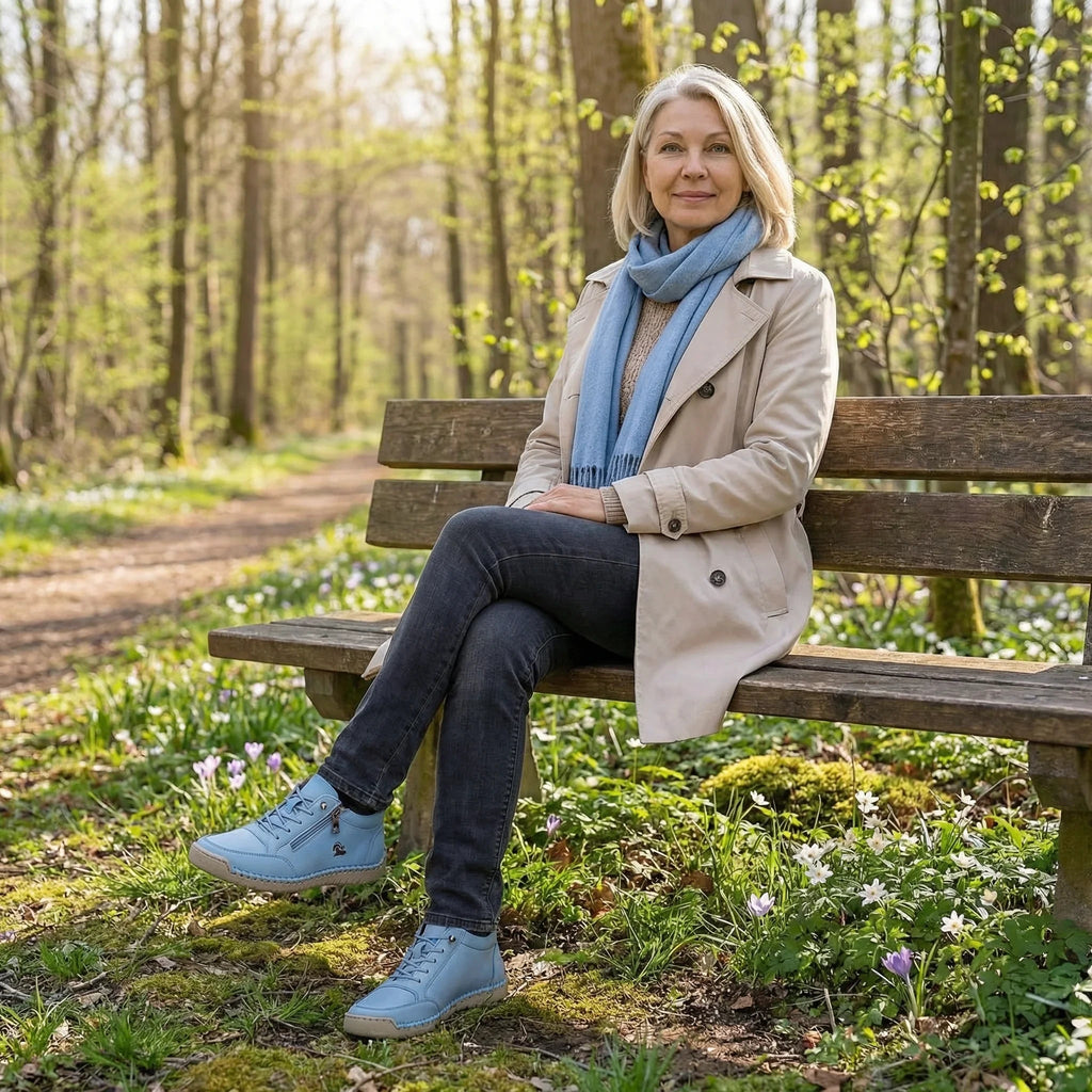 IRIS - Komfortable orthopädische Sneaker mit Reißverschluss - Lene & Roth