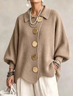 Isadora | Oversized Kragen-Cardigan - Lene & Roth