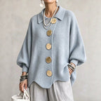 Isadora | Oversized Kragen-Cardigan - Lene & Roth