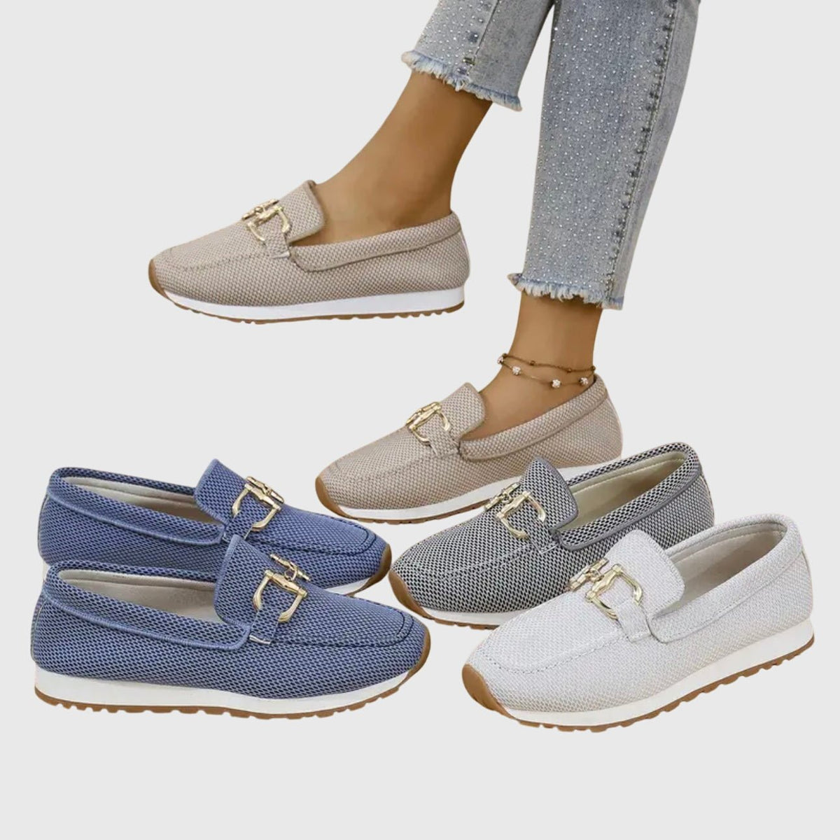Lili - Orthopedic Loafer Sneakers - Lene & Roth
