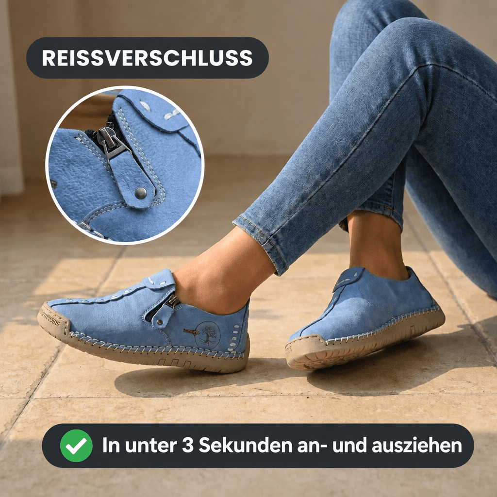 LUCIA™ – Handgenähte Slip-On Komfort-Loafer - Lene & Roth