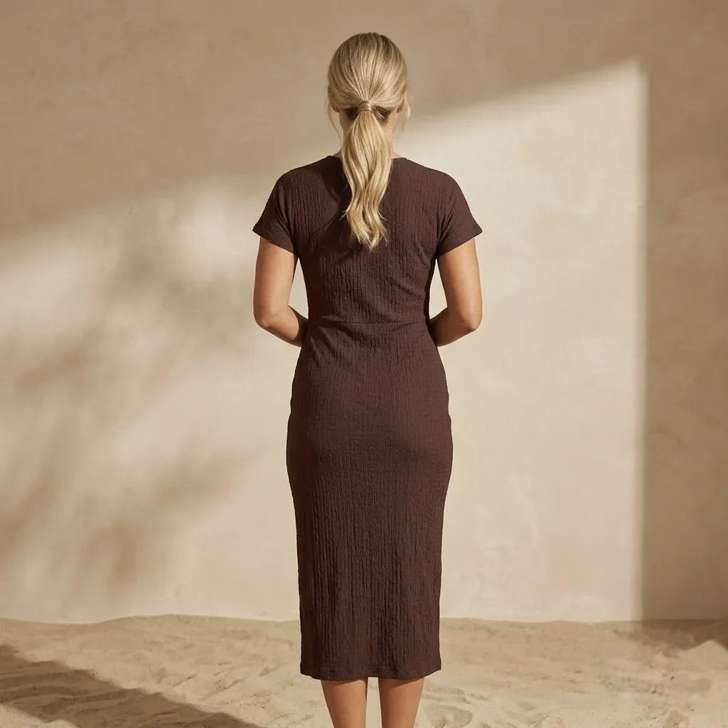 MARGOT | Figurbetontes Knotenkleid - Lene & Roth
