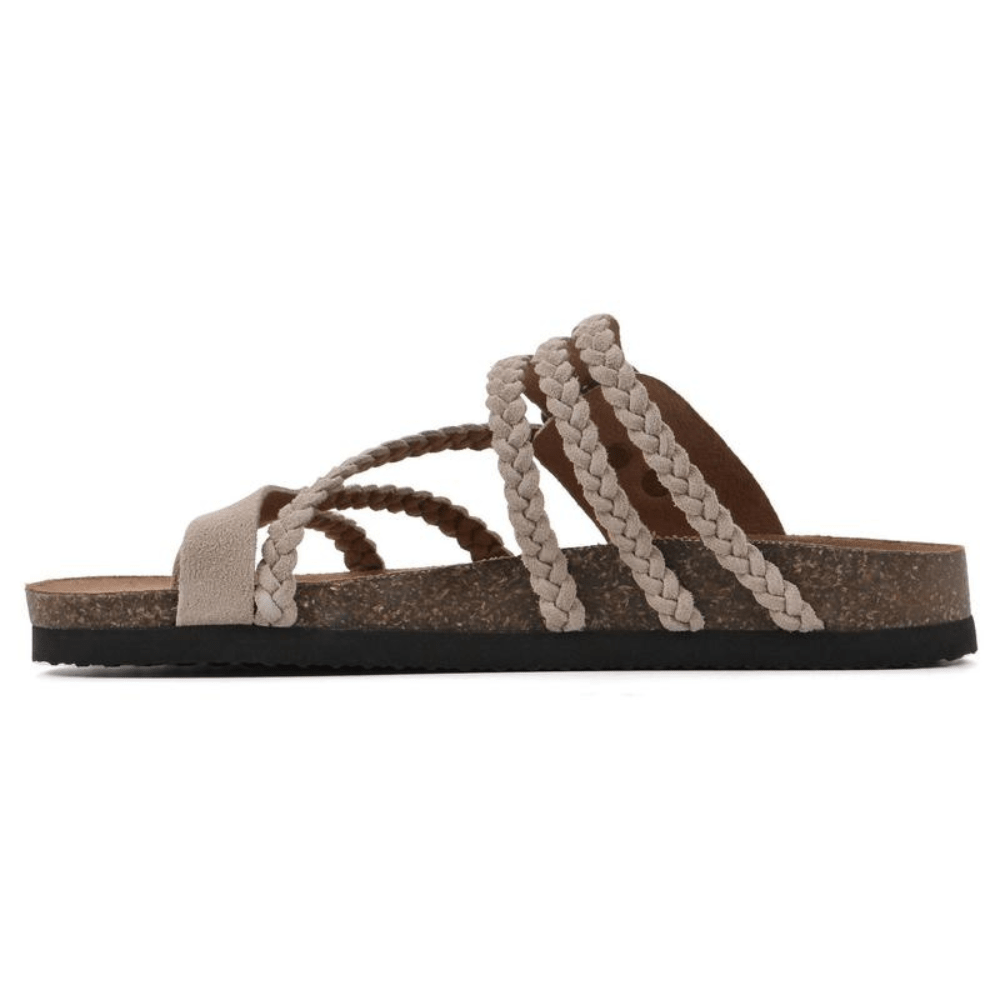 MARIE - Elegante geflochtene Sandalen - Lene & Roth