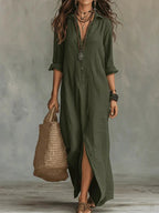 MATHILDE | Vielseitiges Maxi-Kleid - Lene & Roth