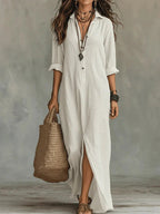 MATHILDE | Vielseitiges Maxi-Kleid - Lene & Roth