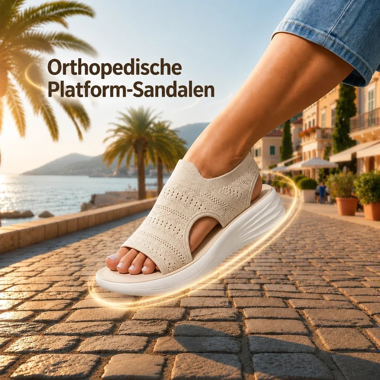 MILA - Bequeme orthopädische Sandalen - Lene & Roth