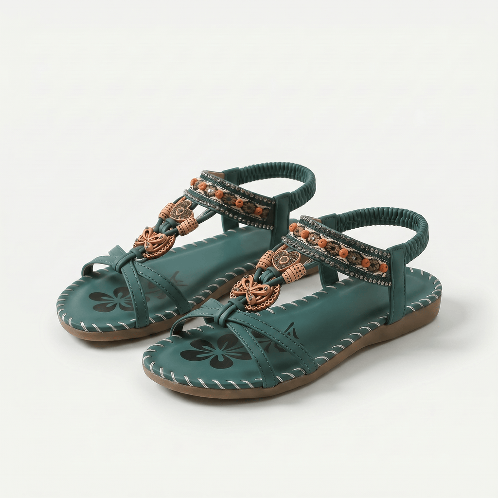Nada – Orthopädische Sandalen im Ibiza-Stil für Komfort & Eleganz - Lene & Roth