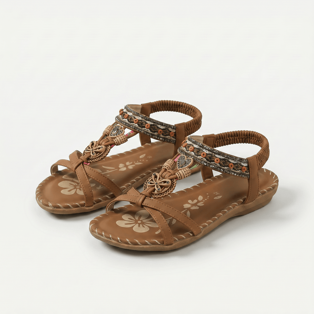 Nada – Orthopädische Sandalen im Ibiza-Stil für Komfort & Eleganz - Lene & Roth
