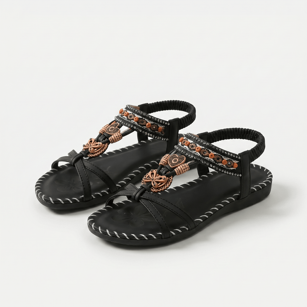 Nada – Orthopädische Sandalen im Ibiza-Stil für Komfort & Eleganz - Lene & Roth