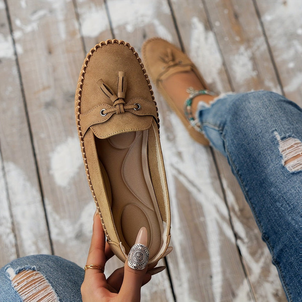 Nadine - Klassische Loafers mit Quasten-Detail - Lene & Roth