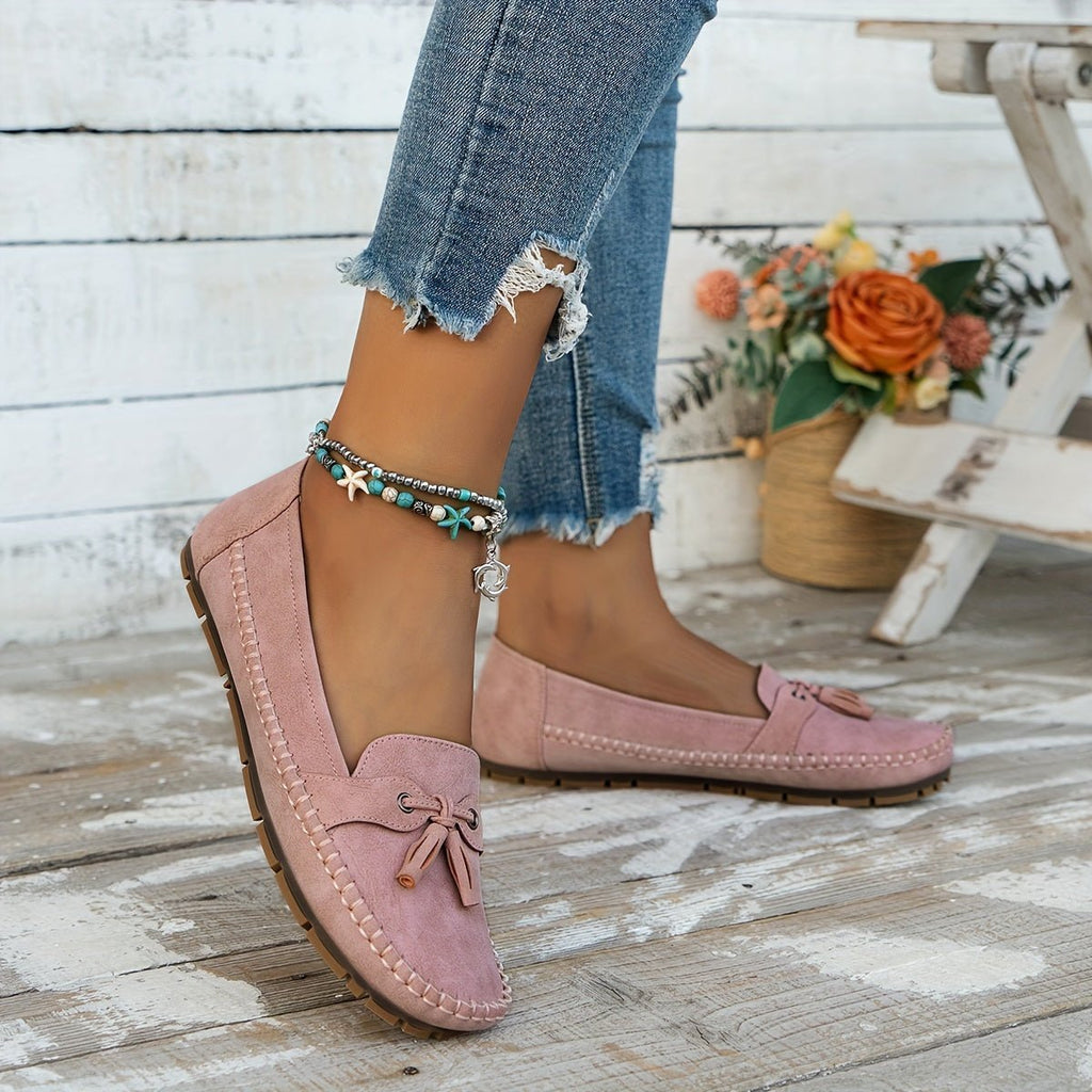 Nadine - Klassische Loafers mit Quasten-Detail - Lene & Roth