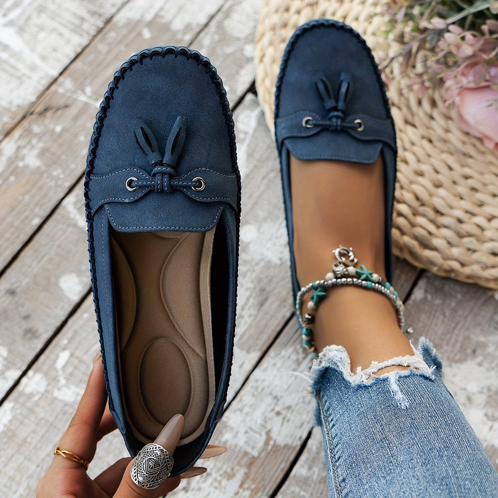 Nadine - Klassische Loafers mit Quasten-Detail - Lene & Roth