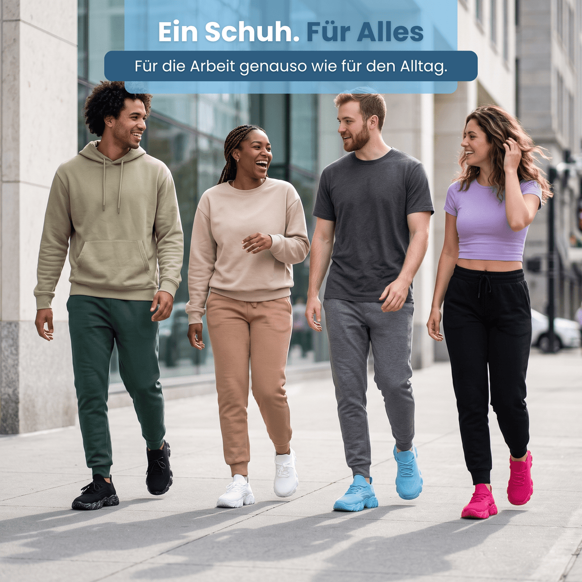 Ortho Pro - Rosa / Weiß - Lene & Roth