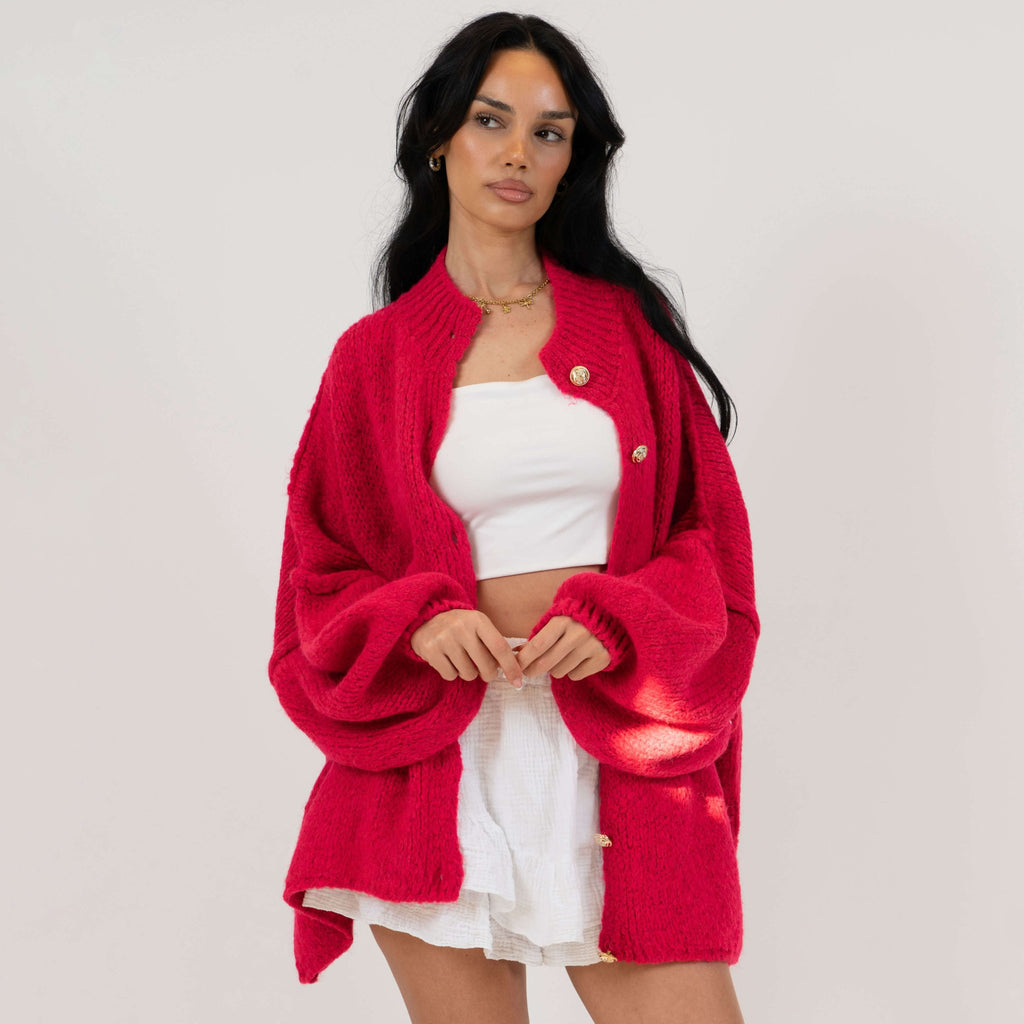 Oversized Cardigan "CozyGlam" - Lene & Roth
