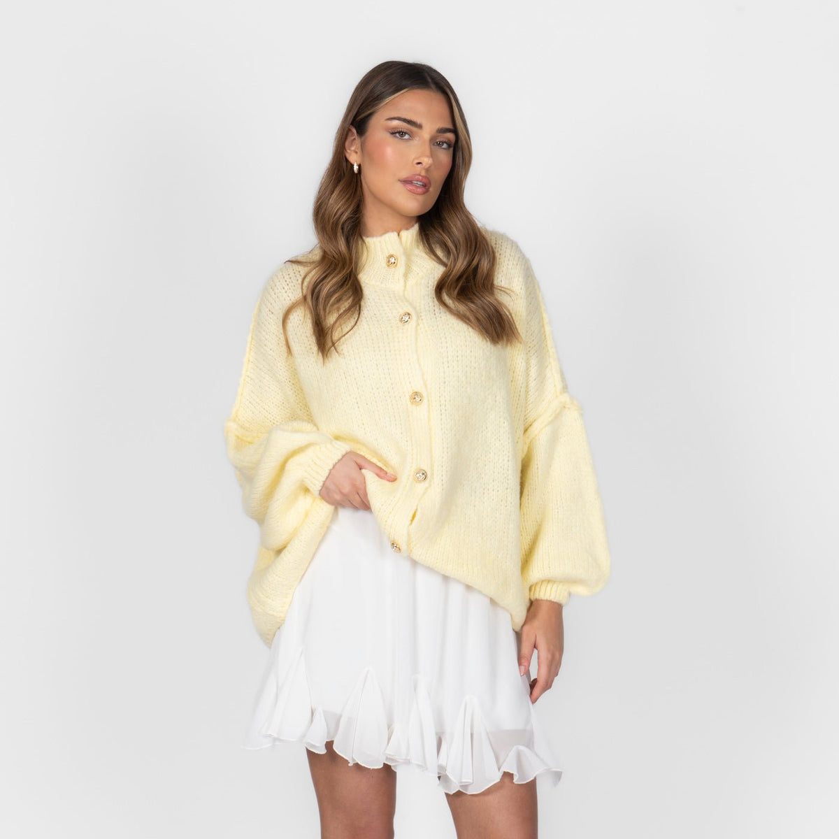 Oversized Cardigan "CozyGlam" - Lene & Roth