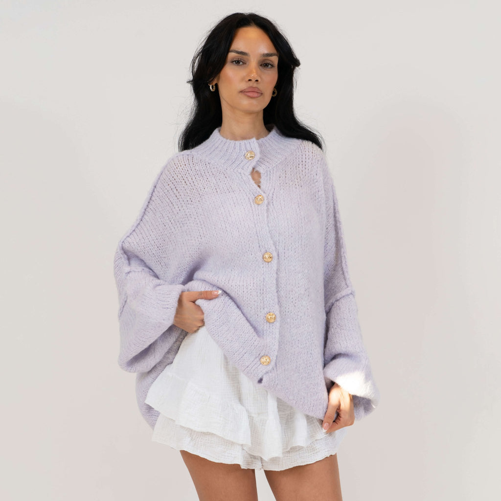 Oversized Cardigan "CozyGlam" - Lene & Roth