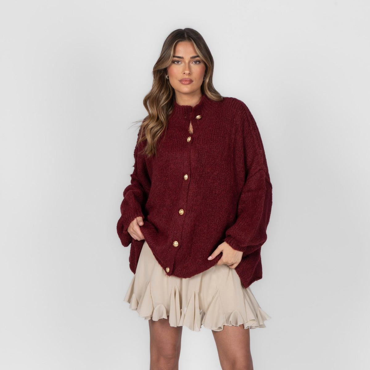Oversized Cardigan "CozyGlam" - Lene & Roth