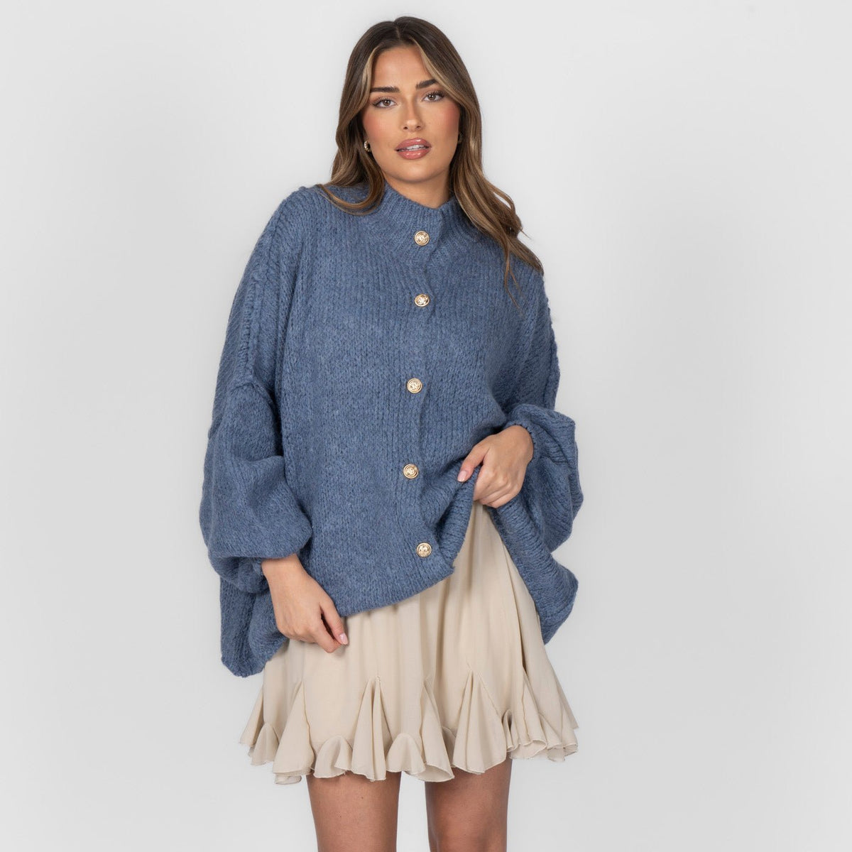 Oversized Cardigan "CozyGlam" - Lene & Roth