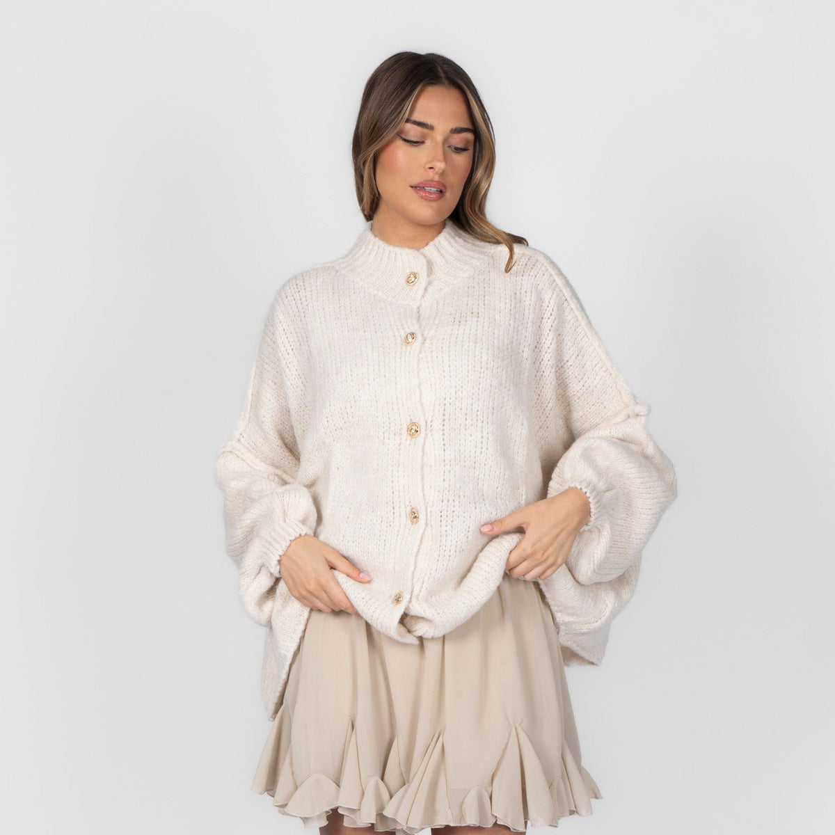Oversized Cardigan "CozyGlam" - Lene & Roth