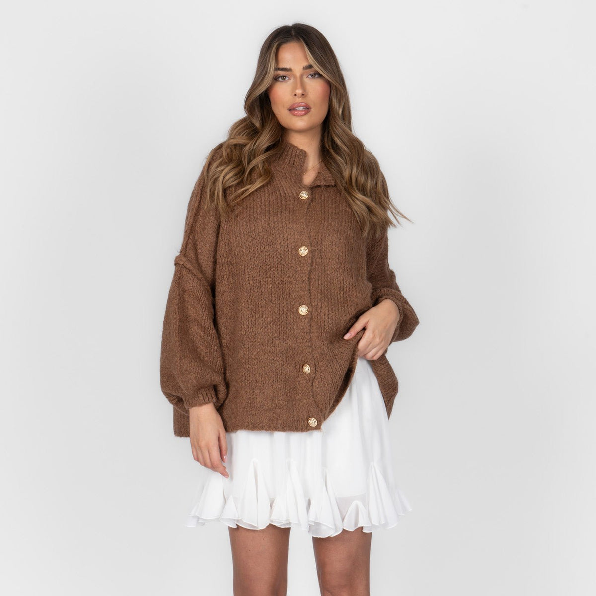 Oversized Cardigan "CozyGlam" - Lene & Roth