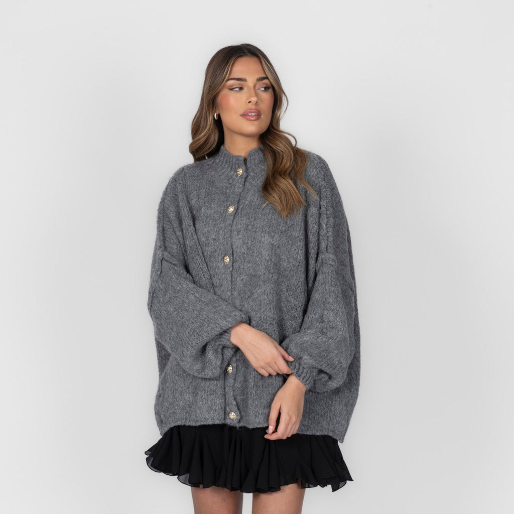 Oversized Cardigan "CozyGlam" - Lene & Roth