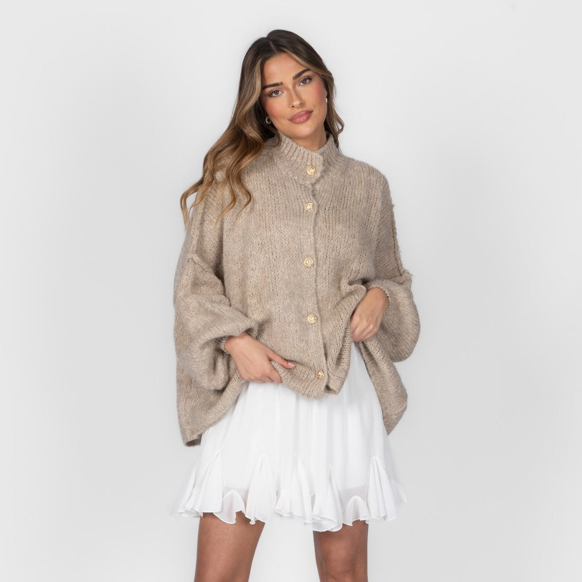Oversized Cardigan "CozyGlam" - Lene & Roth