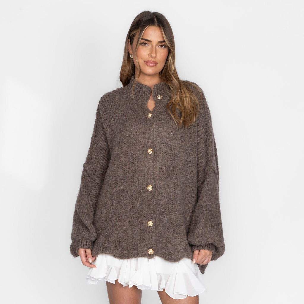 Oversized Cardigan "CozyGlam" - Lene & Roth