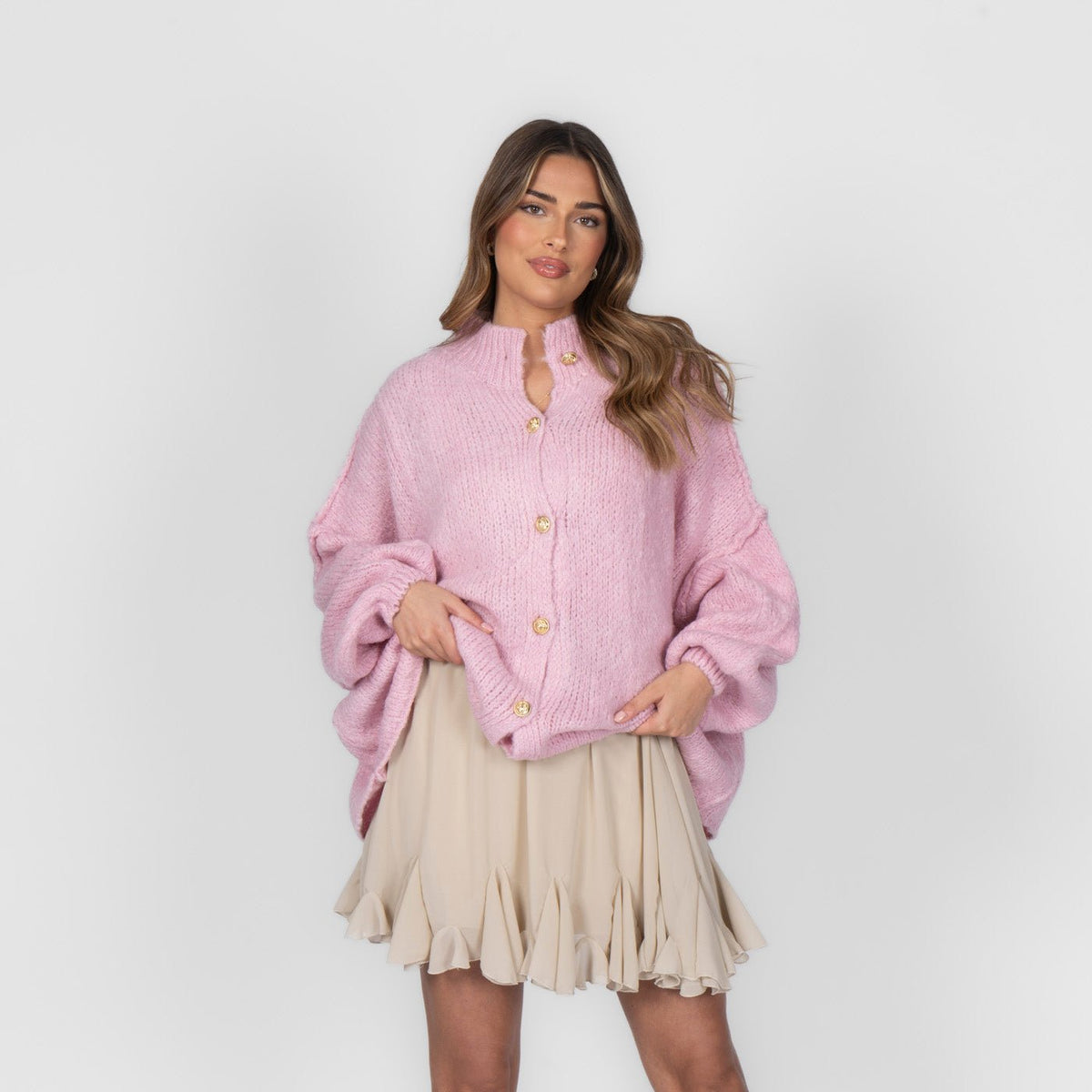 Oversized Cardigan "CozyGlam" - Lene & Roth